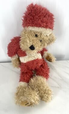 VTG Boyds Bears Sandy Claus Santa Claus Plush Christmas Stuffed Animal JB Bean